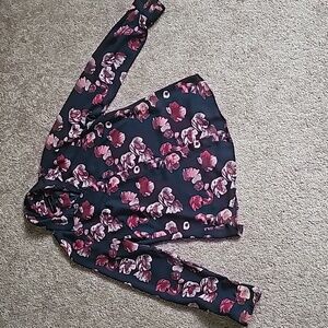 Banana Republic floral top xs